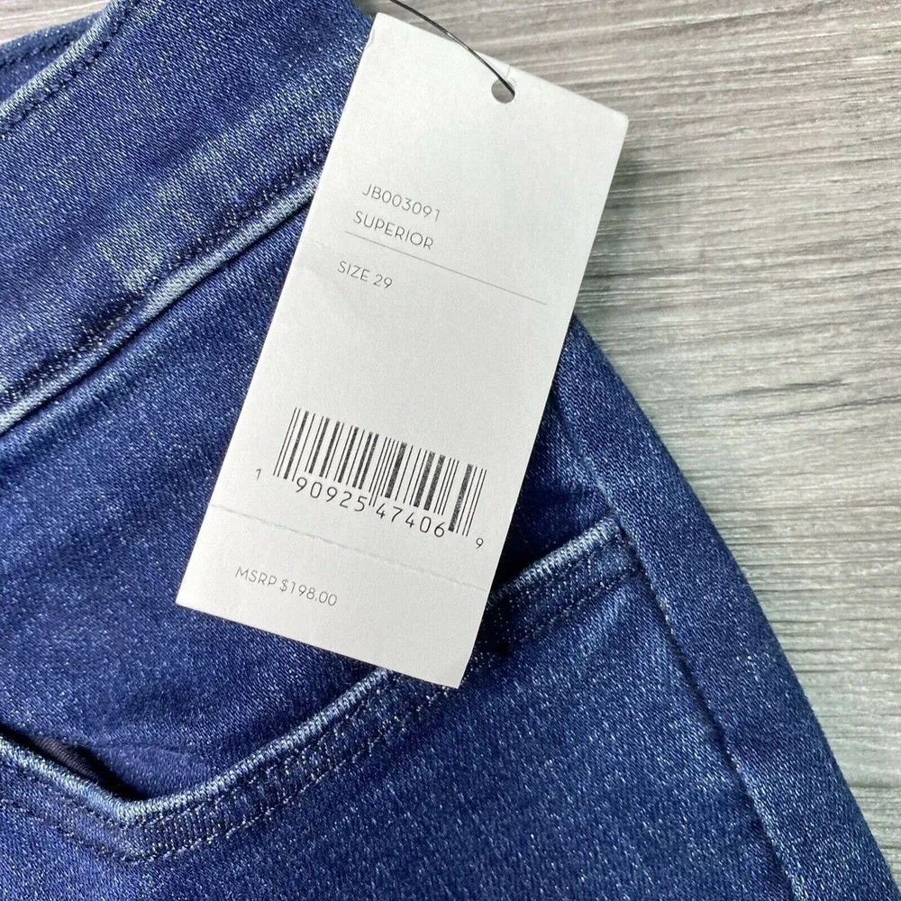 J Brand Women's Eco Wash Sophia Mid-Rise Super Skinny Limitless Jeans sz 29 NWT